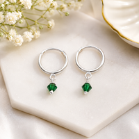 Silver Kids Hoop Earrings | Cute Daily Wear & Party Wear Earrings for Girls