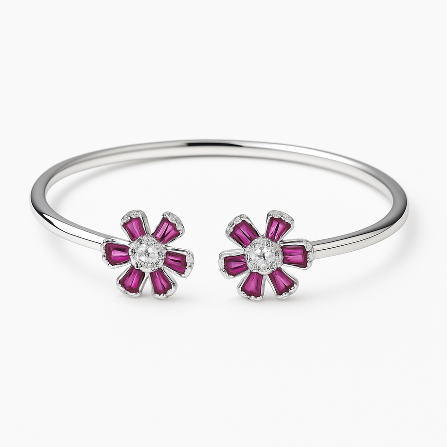 Adjustable 925 Sterling Silver Zirconia Ring for All Occasions
