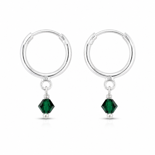 Silver Kids Hoop Earrings | Cute Daily Wear & Party Wear Earrings for Girls