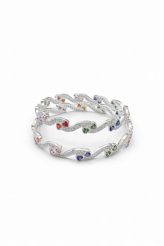 PrismHeart Bangle