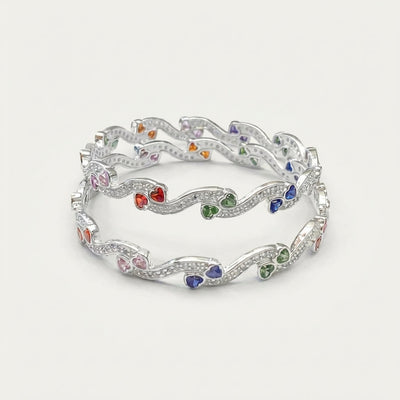 PrismHeart Bangle