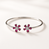 Adjustable 925 Sterling Silver Zirconia Ring for All Occasions