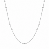 Silver Beaded Chain