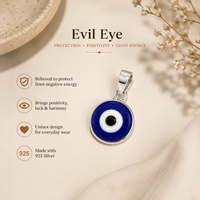925 Silver Evil Eye Pendant